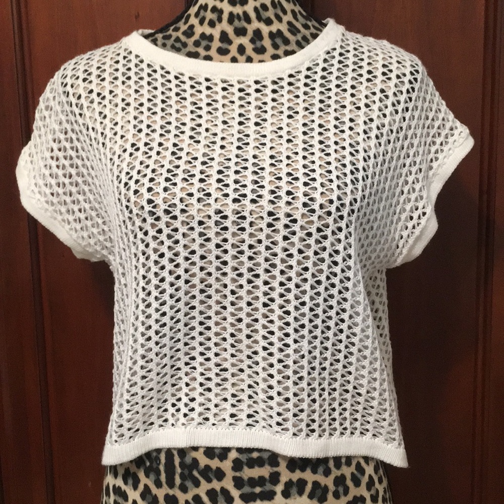 DONATED! NY Collection Open Knit Sweater Top